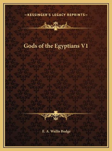 Cover image for Gods of the Egyptians V1