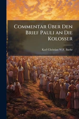 Cover image for Commentar Ber Den Brief Pauli an Die Kolosser
