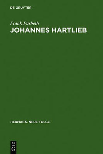 Cover image for Johannes Hartlieb