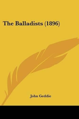 Cover image for The Balladists (1896)