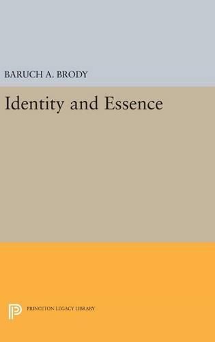 Cover image for Identity and Essence