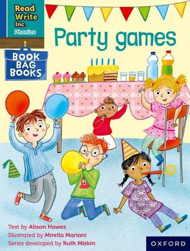 Cover image for Read Write Inc. Phonics: Party games (Blue Set 6 Book Bag Book 7)