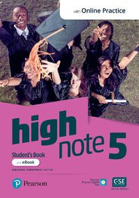 Cover image for High Note Level 5 Student's Book & eBook with Online Practice, Extra Digital Activities & App