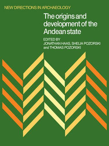 Cover image for The Origins and Development of the Andean State