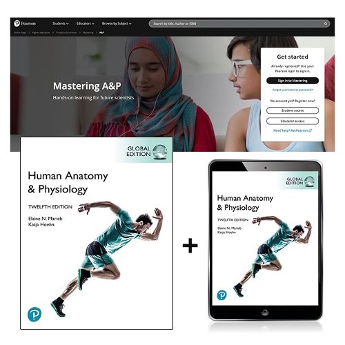 Human Anatomy and Physiology + Mastering with Pearson eText