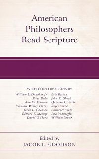 Cover image for American Philosophers Read Scripture
