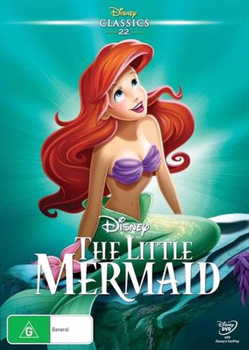 Little Mermaid Disney Dvd