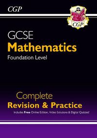 Cover image for GCSE Maths Complete Revision & Practice: Foundation inc Online Ed, Videos & Quizzes