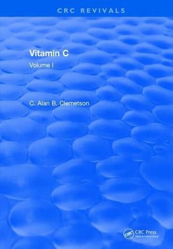 Cover image for Vitamin C: Volume I