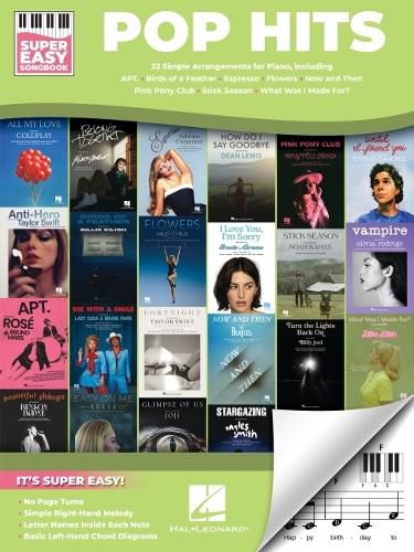 Cover image for Pop Hits - Super Easy Songbook