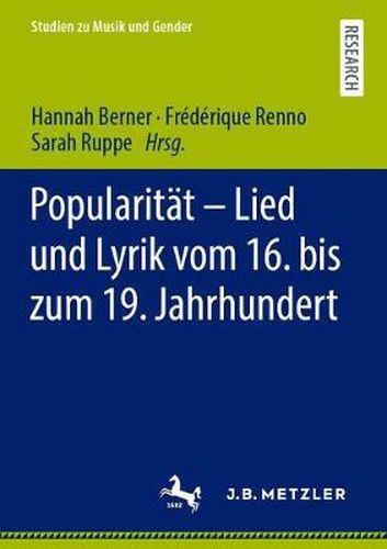Cover image for Popularitat - Lied und Lyrik vom 16. bis zum 19. Jahrhundert
