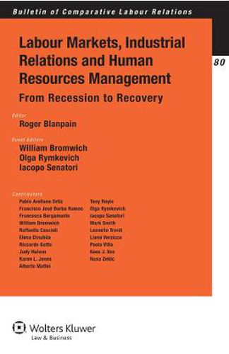 Cover image for Labour Markets, Industrial Relations and Human Resources Management: From Recession to Recovery