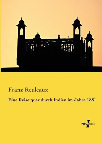 Cover image for Eine Reise quer durch Indien im Jahre 1881