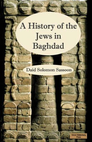 Cover image for The History of the Jews in Baghdad
