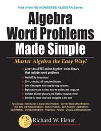 Cover image for Algebra Word Problems Made Simple