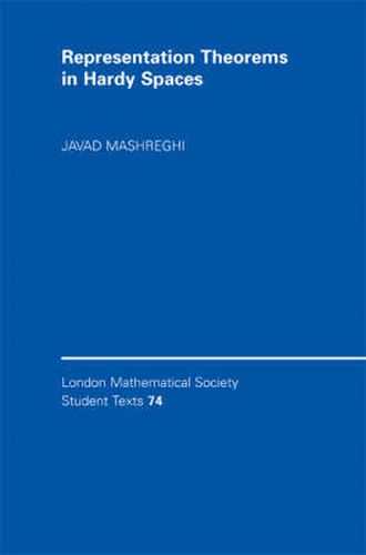 Cover image for Representation Theorems in Hardy Spaces