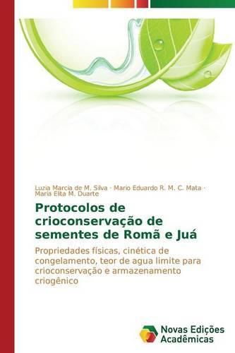 Protocolos de crioconservacao de sementes de Roma e Jua