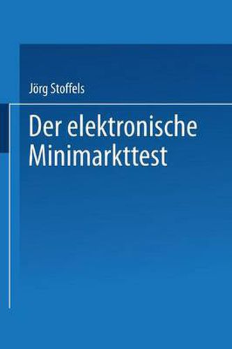 Cover image for Der Elektronische Minimarkttest