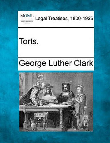 Cover image for Torts.