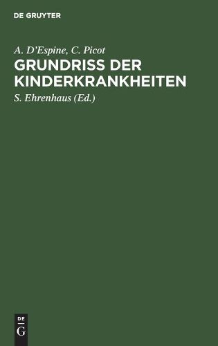 Cover image for Grundriss Der Kinderkrankheiten: Fur Praktische AErzte Und Studierende