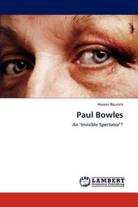 Cover image for Paul Bowles