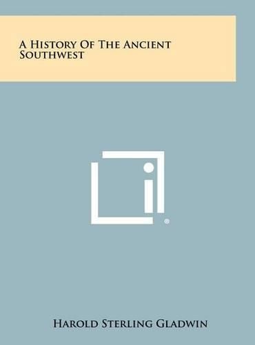 Cover image for A History of the Ancient Southwest