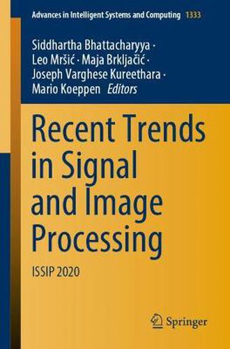 Cover image for Recent Trends in Signal and Image Processing: ISSIP 2020