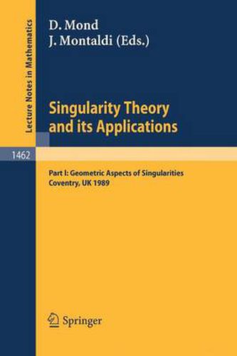 Cover image for Singularity Theory and Its Applications: Symposium