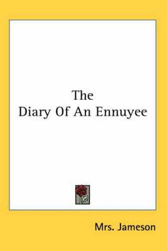 Cover image for The Diary of an Ennuyee