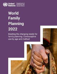 Cover image for World family planning 2022