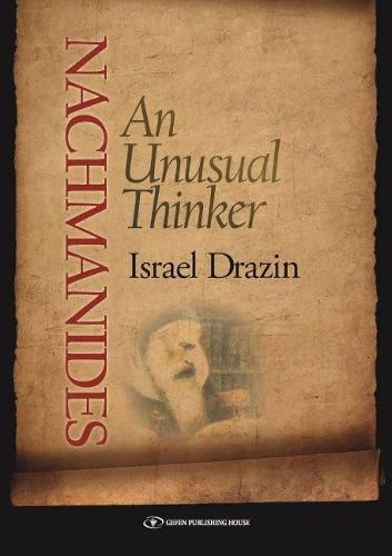 Cover image for Nachmanides: An Unusual Thinker