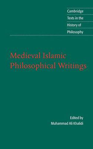 Cover image for Medieval Islamic Philosophical Writings