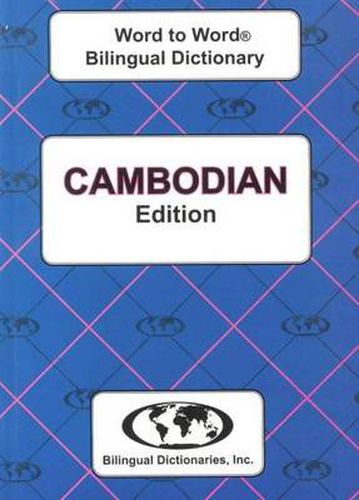 Cover image for English-Cambodian & Cambodian-English Word-to-Word Dictionary