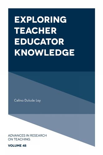 Cover image for Exploring Teacher Educator Knowledge