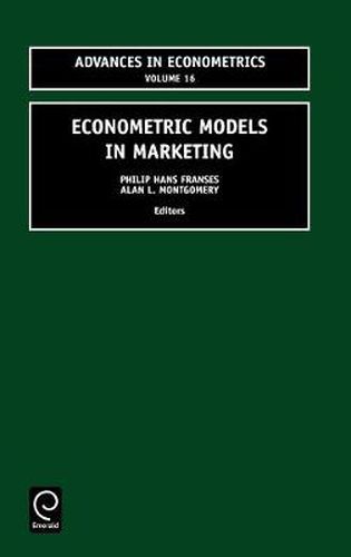 Cover image for Econometric Models in Marketing