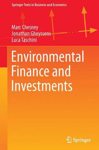 Cover image for Environmental Finance and Investments