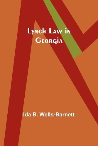 Lynch Law in Georgia