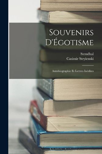 Cover image for Souvenirs D'Egotisme