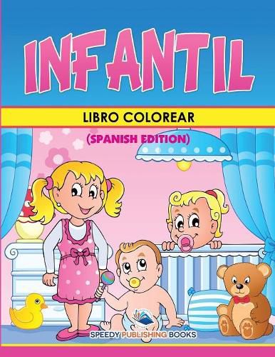 Cover image for Libro Colorear Infantil (Spanish Edition)