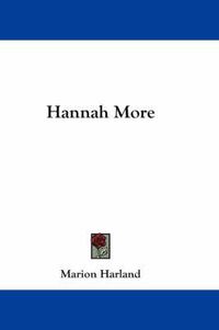 Cover image for Hannah More