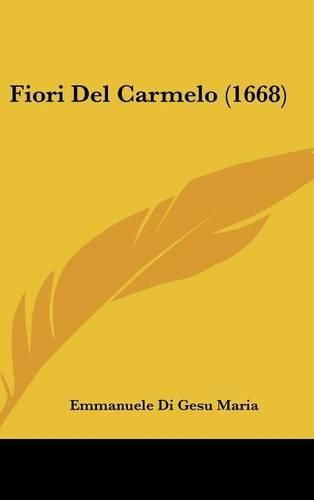 Cover image for Fiori del Carmelo (1668)