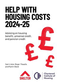 Cover image for Help with Housing Costs 2024-2025