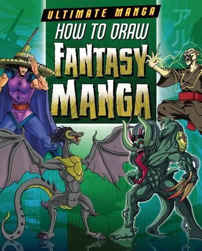 Cover image for How to Draw Fantasy Manga