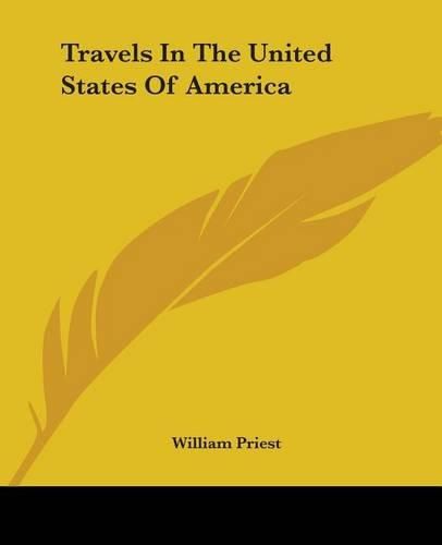 Cover image for Travels In The United States Of America