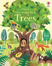 Cover image for First Sticker Book Trees