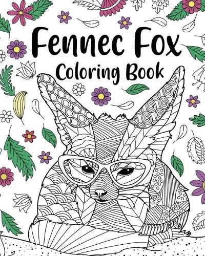 Cover image for Fennec Fox Coloring Book
