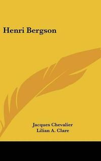 Cover image for Henri Bergson