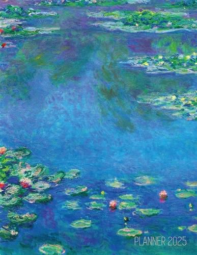 Cover image for Claude Monet Daily Planner 2025