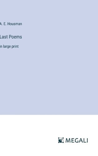 Last Poems