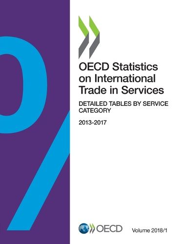 Cover image for OECD statistics on international trade in services: Vol. 2018/1: Detailed tables by service category 2013-2017